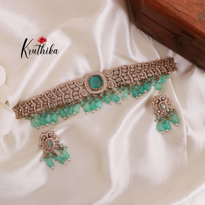 Pretty AD/Victorian Chocker NC1808 (Available in 6 Colours)