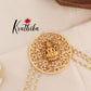 AD Lakshmi Jada billa with pearl chains J38
