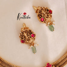 Jadau Temple Jigni chain set NC1773