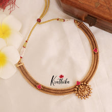 Jadau Temple Jigni chain set NC1773