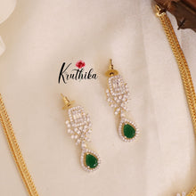 Simple Trendy CZ Chocker Chain Set NC1749 ( Available in 2 Colours)