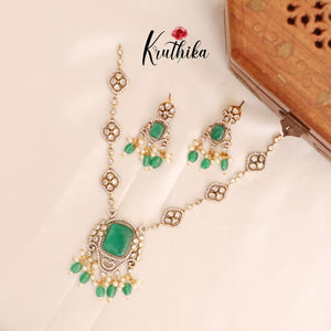 Simple Pretty Victorian/AD Necklace NC1743 ( Available in 5 Colours)