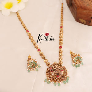 Elegant Premium Lakshmi Beads Haaram LH809