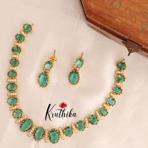 Trendy AD Necklace NC1744