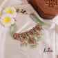 Victoria Goddess peacock choker NC733