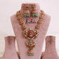 Grand Lakshmi Peacock Jadau Mossanite Haaram LH1788