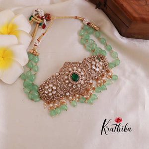 Victorian beads choker NC735