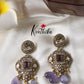 AD Victorian Beads Chocker-Purple NC1199
