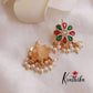 Beautiful Jadau Earcuffs/Upper Earrings/Bugadi E459