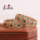 AD Victorian Emerald Bangles B170
