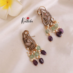 Pearls Balaji victorian pastel beads Haaram LH424