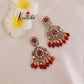 Pearls victorian maroon beads Haaram LH420