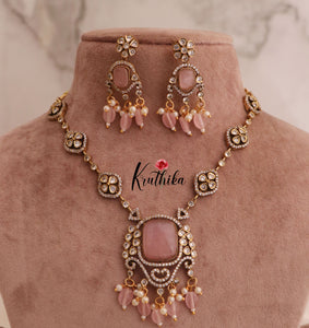 Simple Pretty Victorian/AD Necklace NC1743 ( Available in 5 Colours)