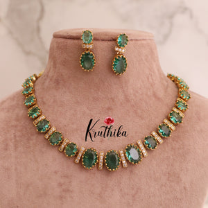 Trendy AD Necklace NC1744
