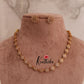 Simple Trendy AD Flower Necklace NC1737
