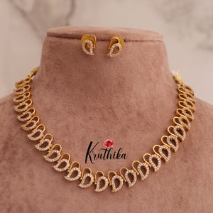 Simple Trendy Mango Shaped Necklace NC1738