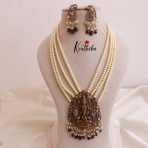Pearls Balaji victorian pastel beads Haaram LH424