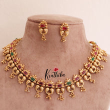 Simple Jadau Ghunghroo Necklace NC1776