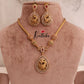 Simple Pretty Peacock Beads Chain Set NC1730