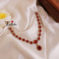 Trendy AD/Victorian Necklace NC1805 (Available in 3 Colours)