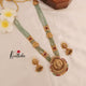Green Beads Lakshmi Haaram LH578