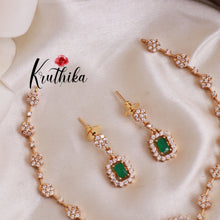 Simple Trendy AD/Victorian Necklace NC1788