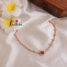 Simple Trendy AD/Victorian Necklace NC1788