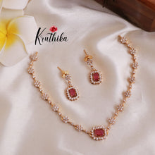 Simple Trendy AD/Victorian Necklace NC1788