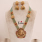 Green Beads Lakshmi Haaram LH578