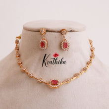 Simple Trendy AD/Victorian Necklace NC1788