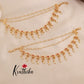 Trendy multi stone eaarchains [Availble in 2 colours] EC64