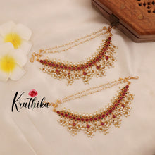 Premium kemp stone earchains EC65