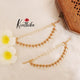 Pretty multi stone Flower style earchain EC68