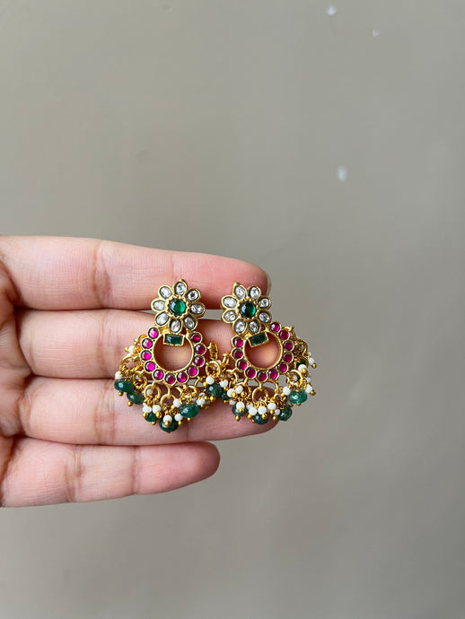 Jadau Jhumkas E323