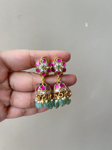 Jadau Jhumkas E326