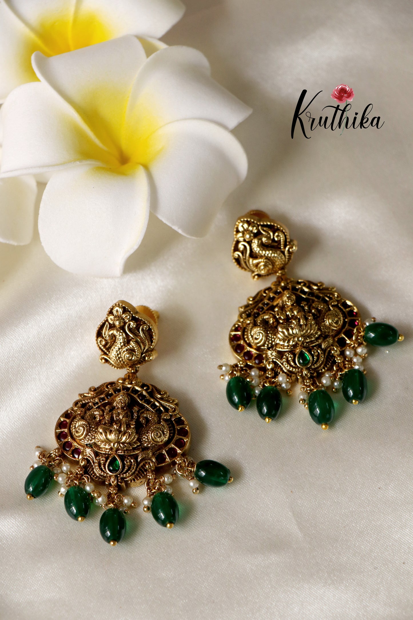 Premium Polish Lakshmi Necklace NC1211- Pre Booking 15 to 20 days