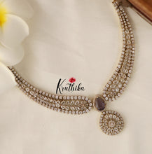 Pretty AD/CZ Necklace NC1510 ( Available in 3 Colours)