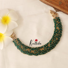 Simple Crystal Cluster Chocker NC1660 (Available in 3 Colours)