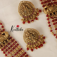 Grand Krishna Beads Haaram LH760 (Available in 3 Colours)