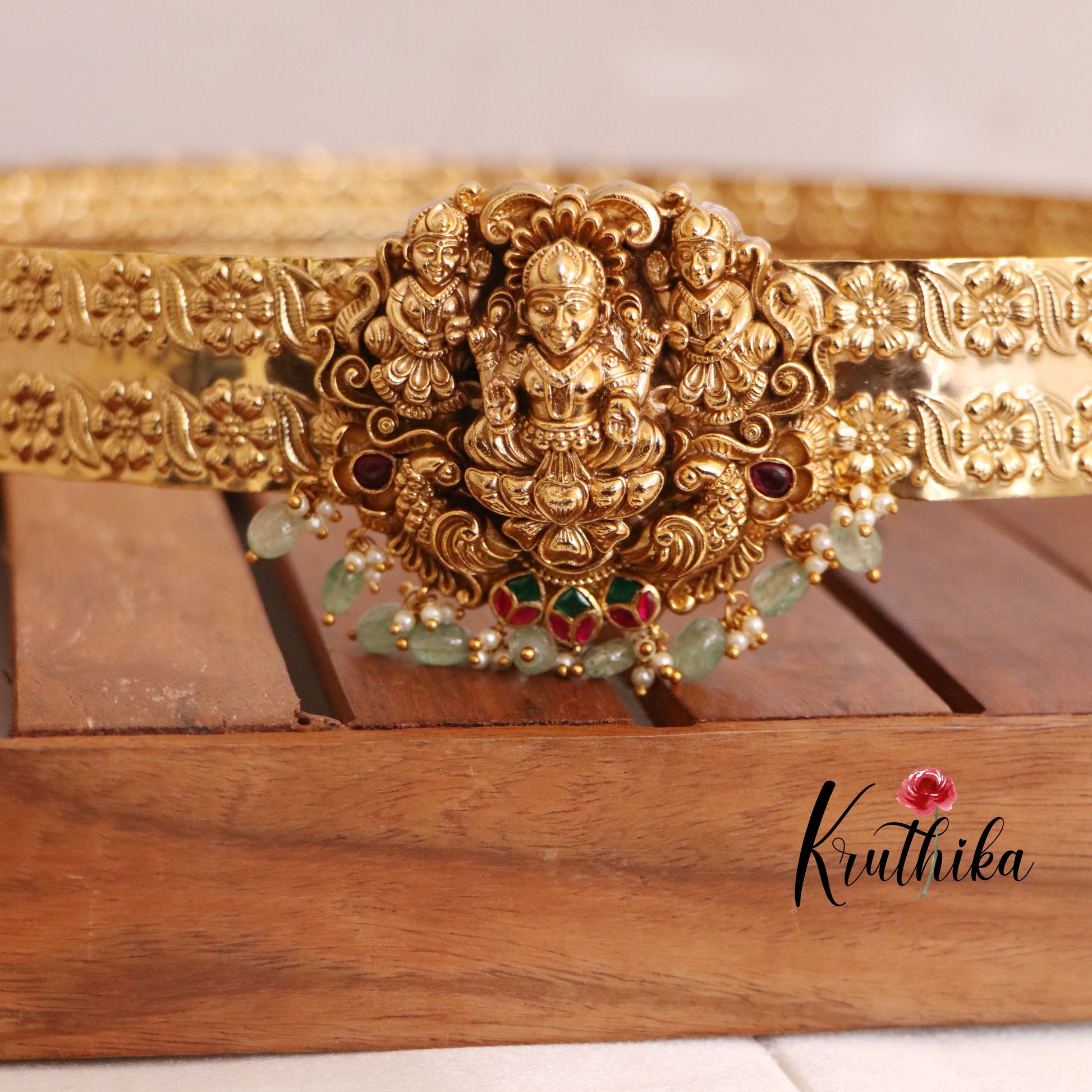 Light weight temple plain Hip belt vaddanam V227 – Kruthika Jewellery