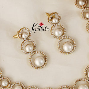 Sparkling AD Stones Necklace NC1544