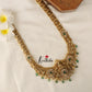 Premium Lakshmi Emerald haaram LH761