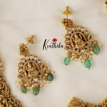 Premium Lakshmi Emerald Necklace NC1516