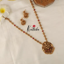 Simple Jadau Lakshmi Chain LH763 (Available in two colors)