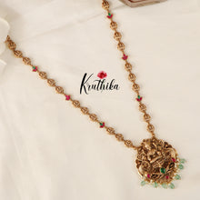 Simple Jadau Lakshmi Chain LH763 (Available in two colors)