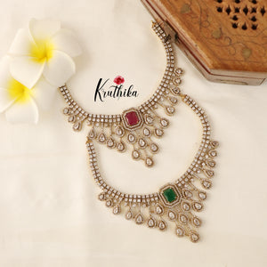 Beautiful AD Necklace NC1512 ( Available in 2 colours)