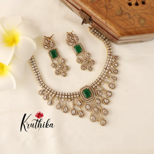 Beautiful AD Necklace NC1512 ( Available in 2 colours)