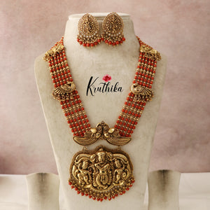 Grand Krishna Beads Haaram LH760 (Available in 3 Colours)