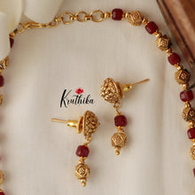 Trendy Antique Mala Set NC1670 ( Available in 3 Colours)