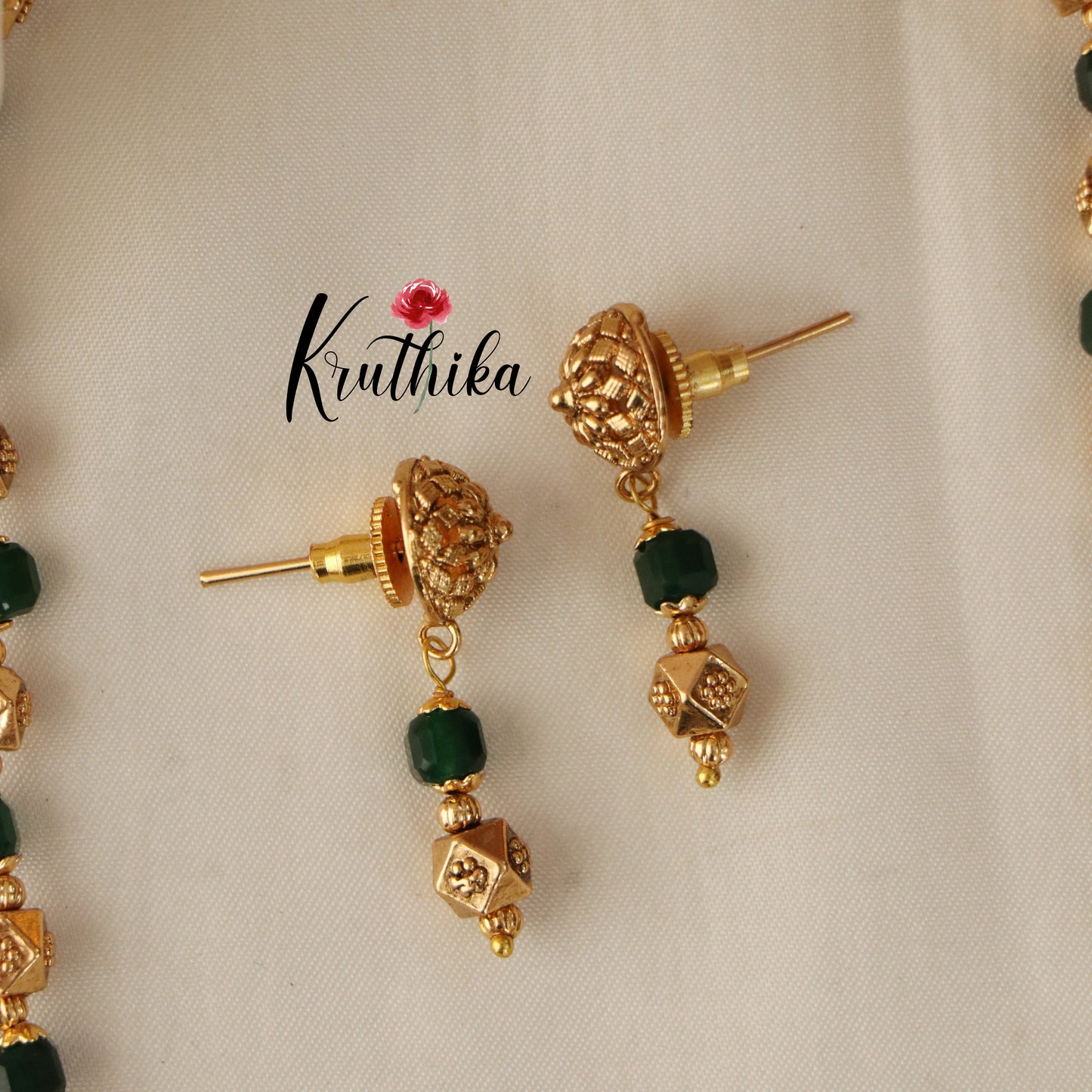 Trendy Antique Mala Set NC1670 ( Available in 3 Colours)